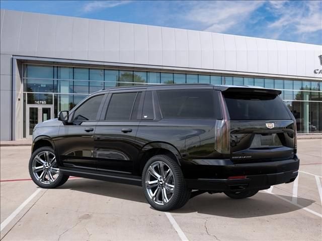 2026 Cadillac Escalade ESV — rear three-quarter view