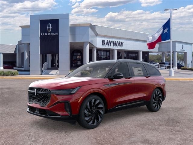2026 Lincoln Nautilus Reserve in Red Carpet Metallic Tinted Clearcoat — front three-quarter view