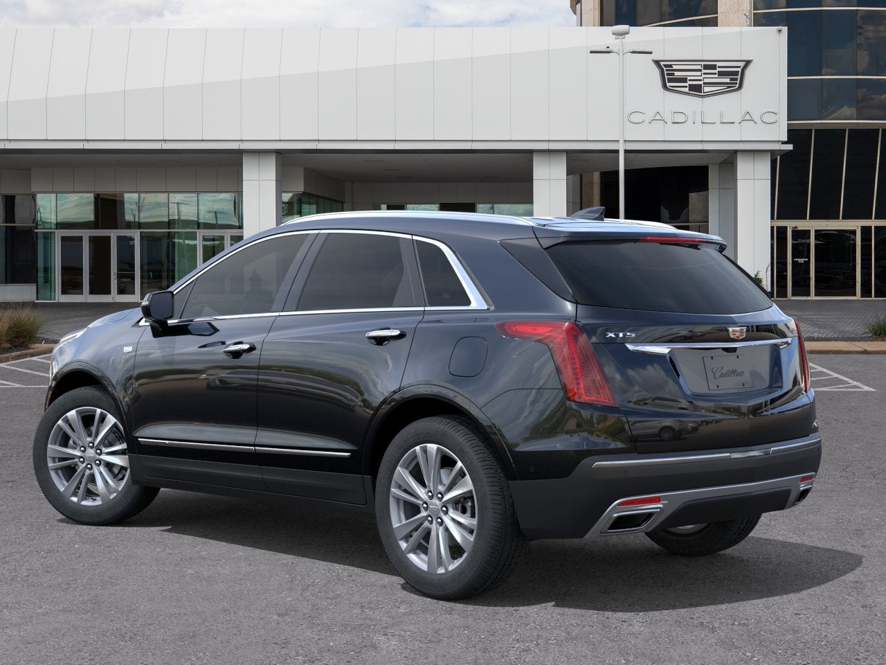 2026 Cadillac XT5 — rear three-quarter view
