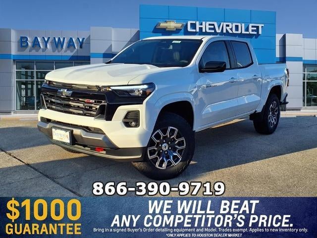 2026 Chevrolet Colorado Z71 in Summit White — front three-quarter view