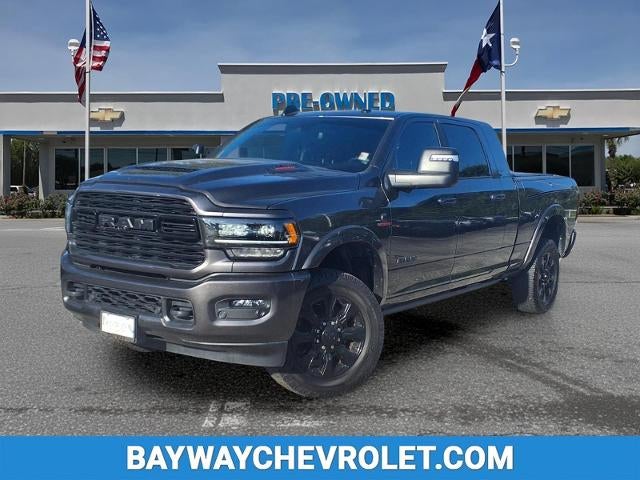 2024 RAM 2500 Limited Mega Cab 4x4 6'4" Box in Gray — front three-quarter view